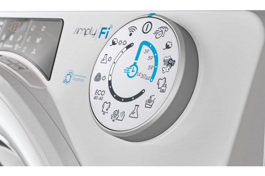 Mașină de spălat rufe cu uscător Candy ROW61064DWMCT-S, 10 + 6 kg, 1600 RPM, Steam, Clasa A / A, Wi-Fi